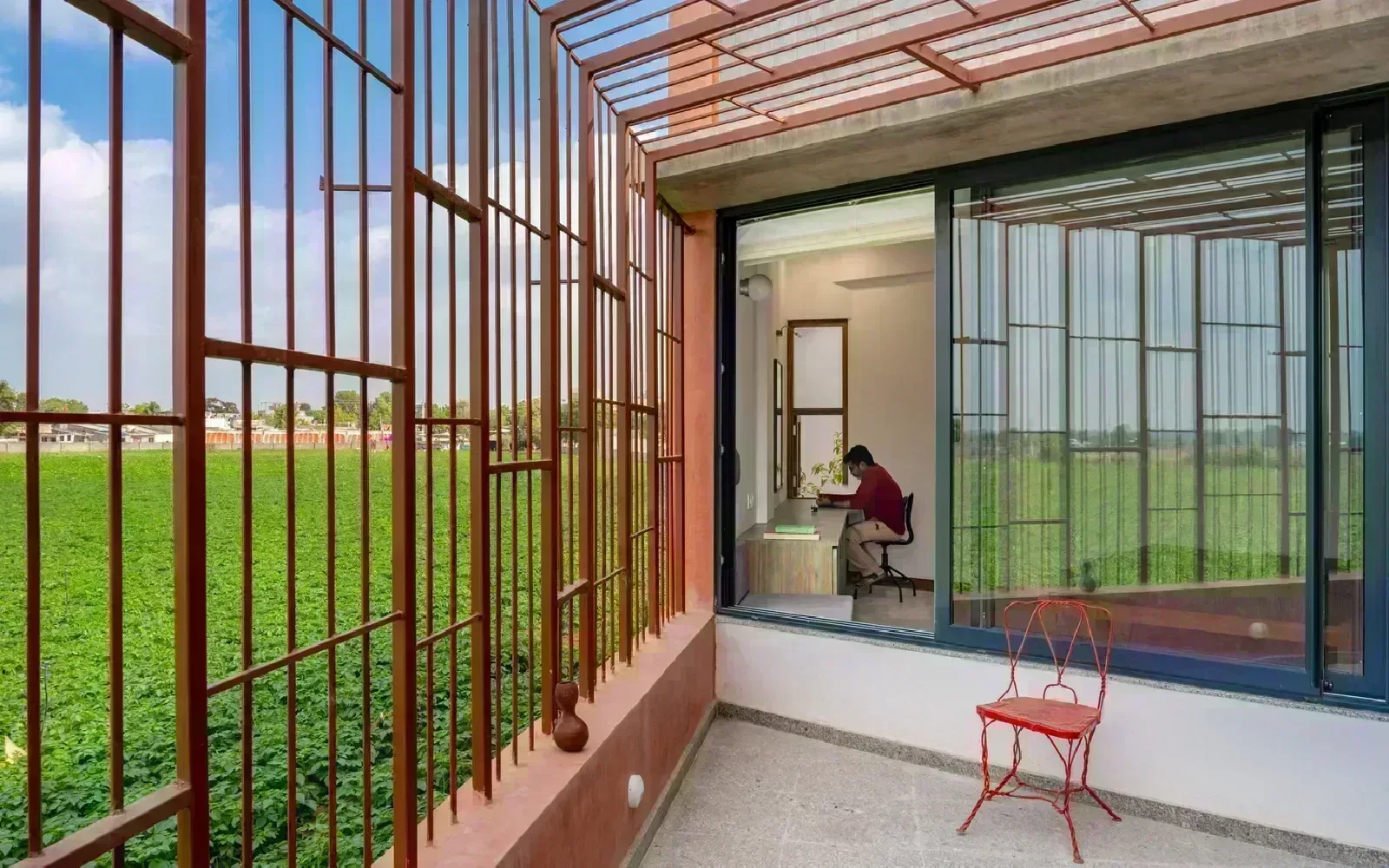 Brick facade cladding