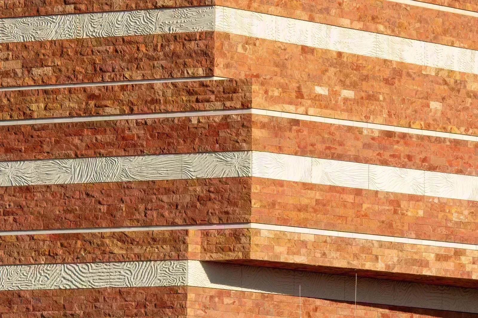 Brick facade cladding