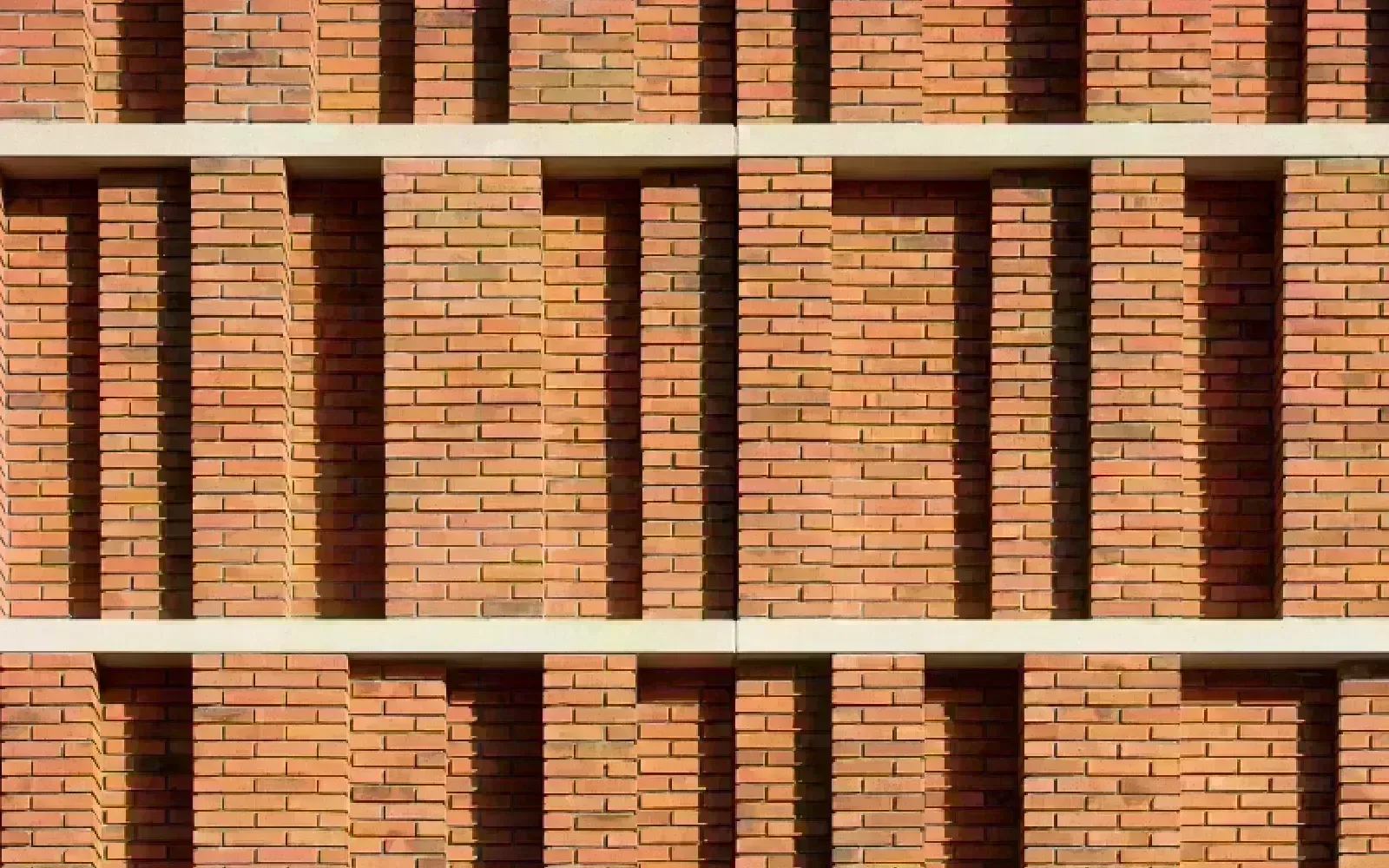 Brick facade cladding