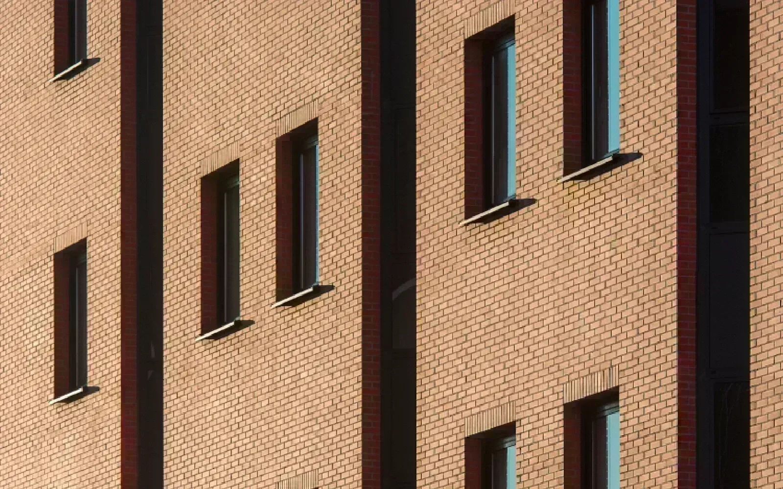 Brick facade cladding