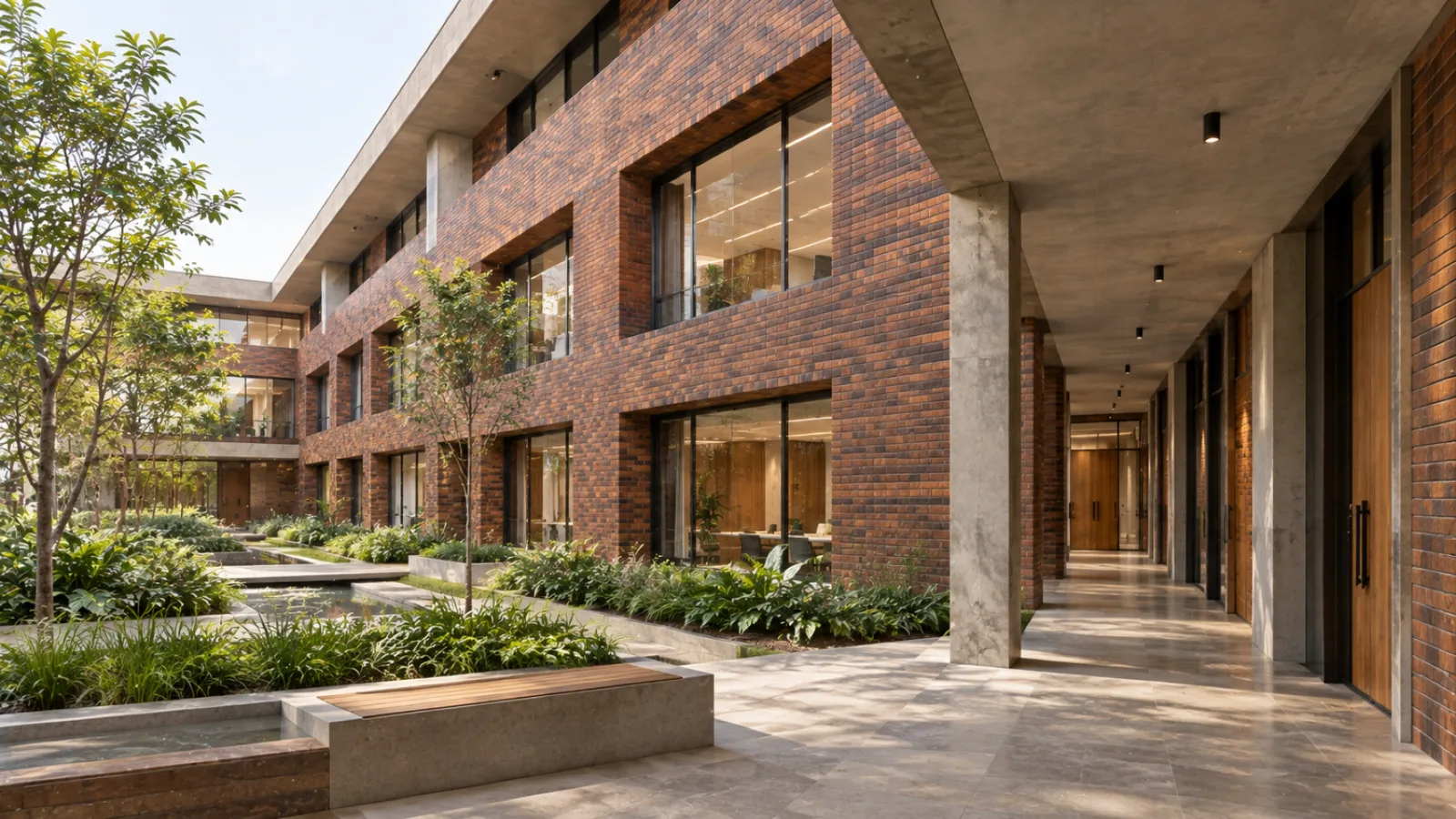 Wood wall cladding