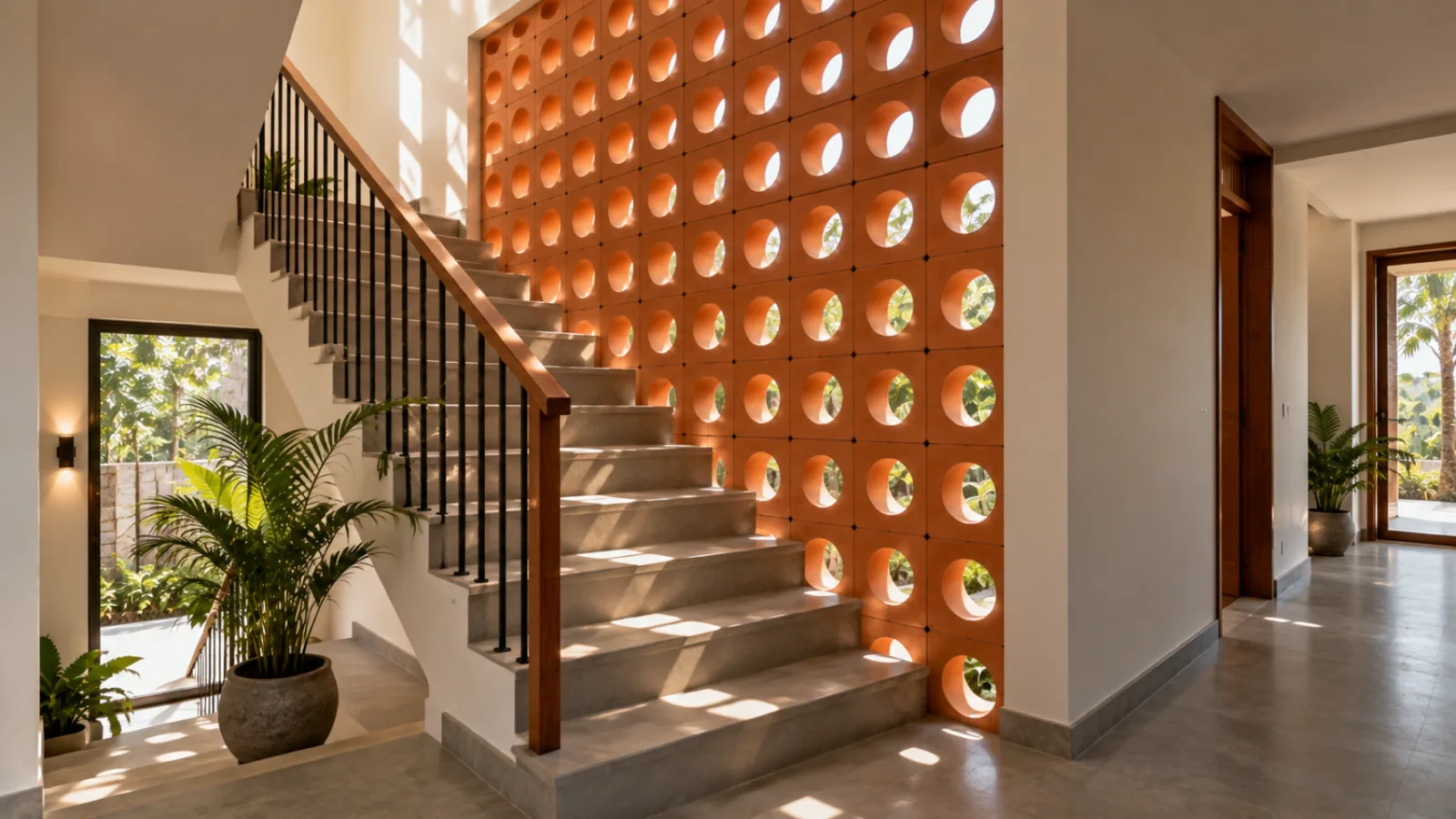 Wood wall cladding