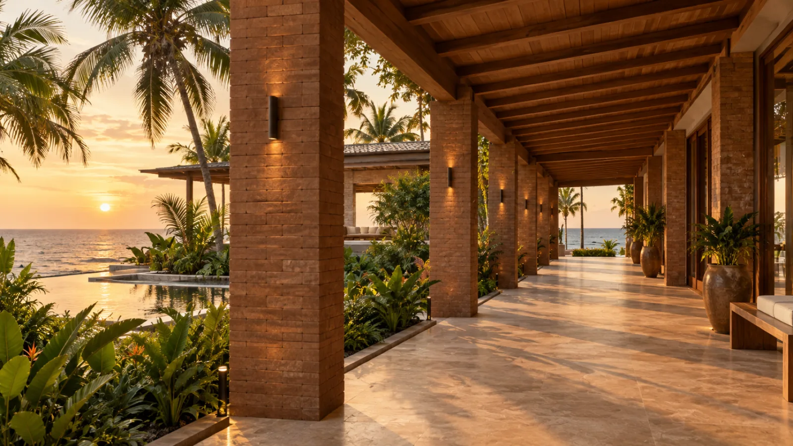 Wall cladding living room