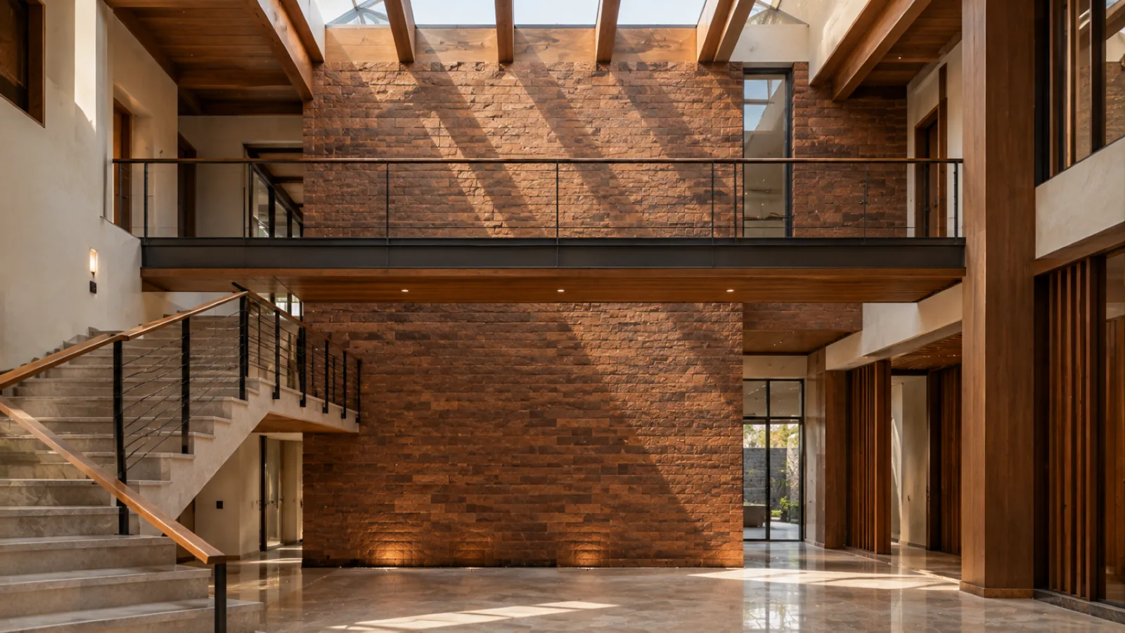 Wood wall cladding