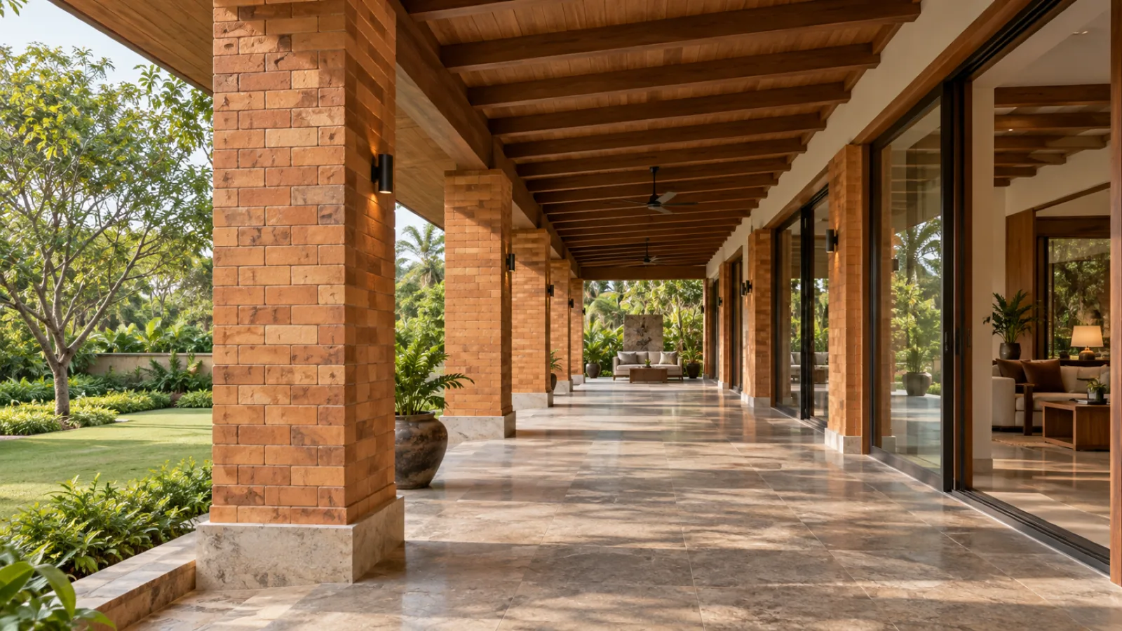 Interior wall cladding