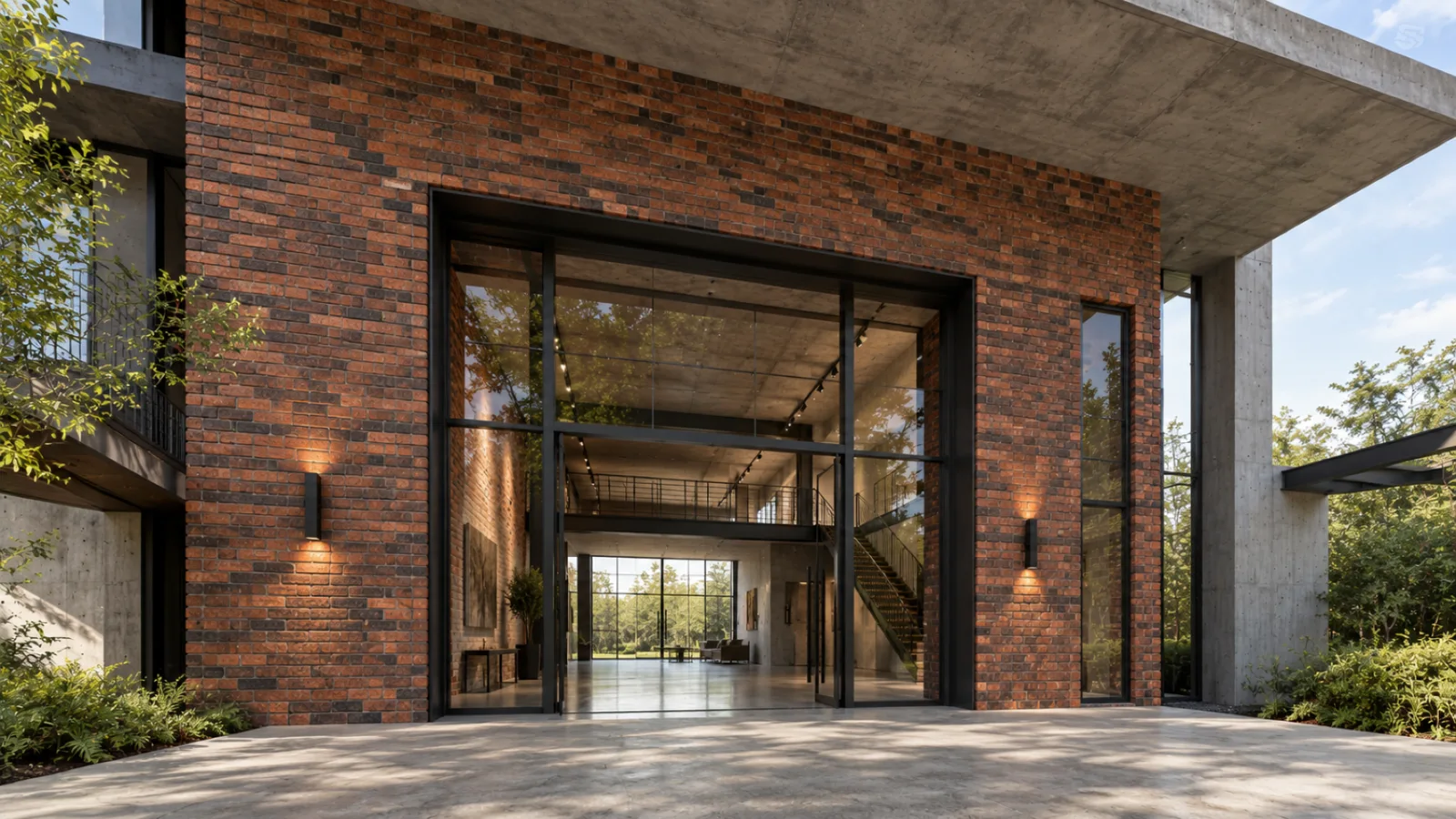 Wood wall cladding
