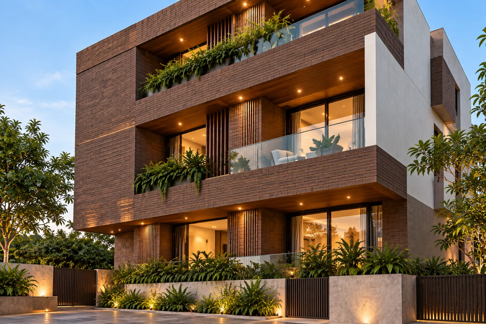 Interior wall cladding