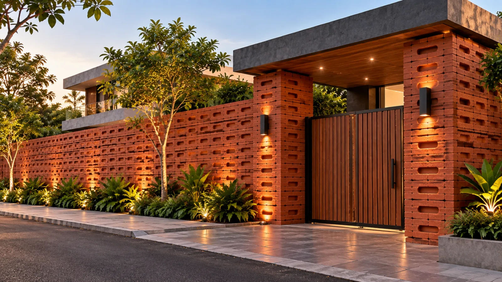 Wood wall cladding