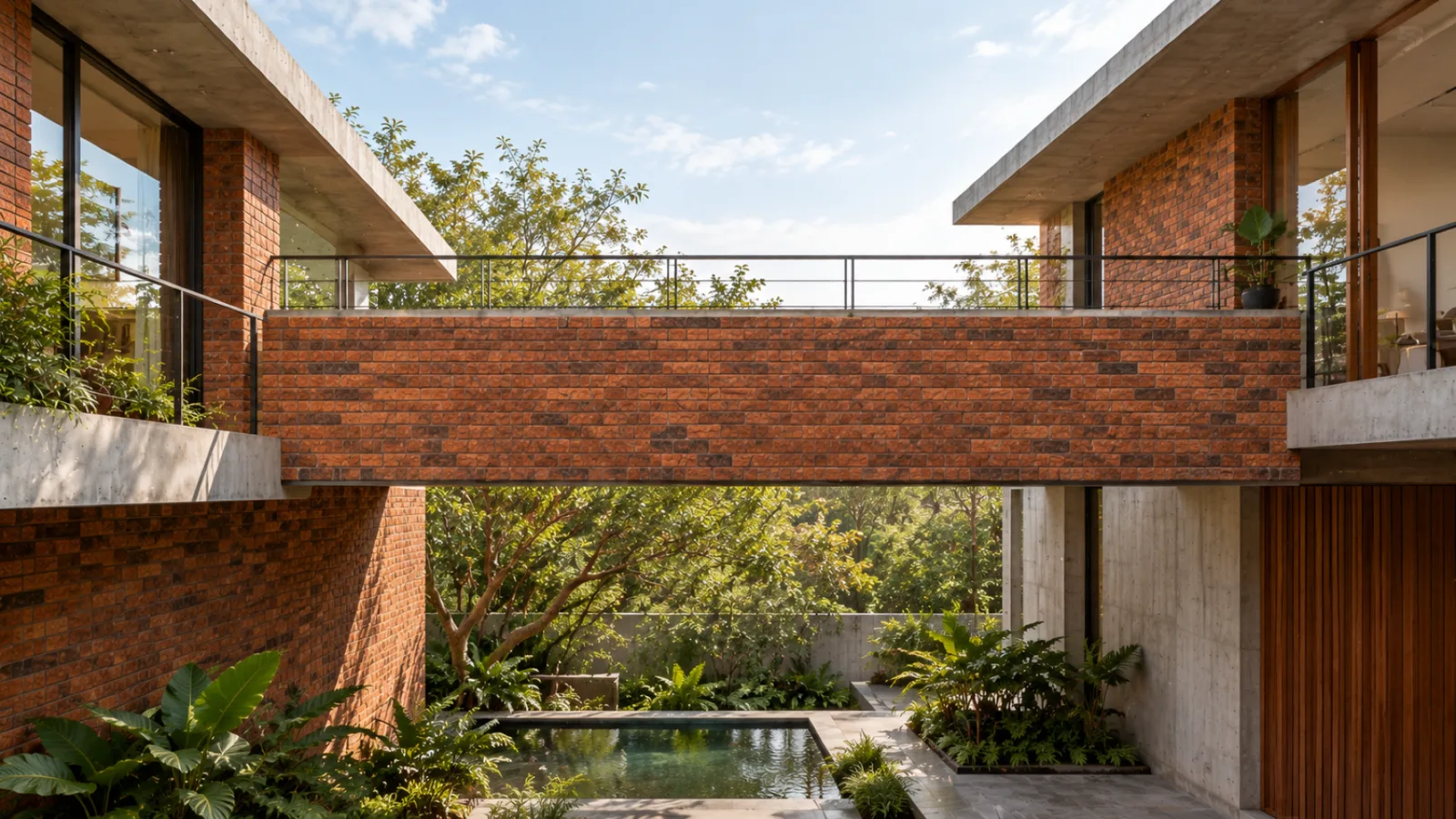Wood wall cladding