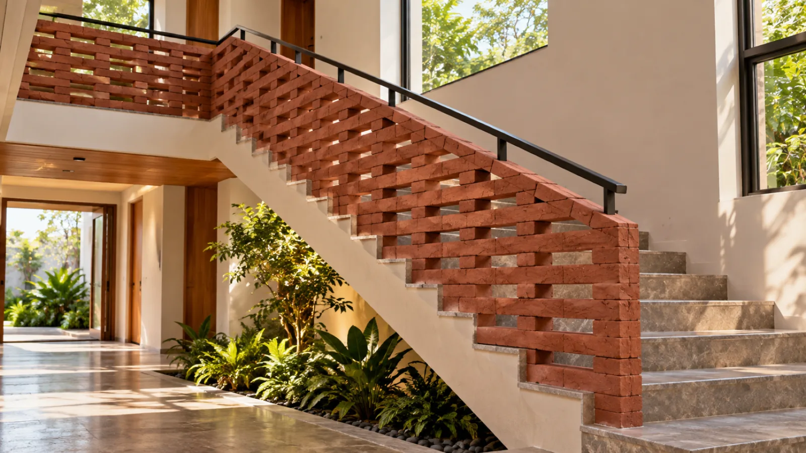 Wood wall cladding