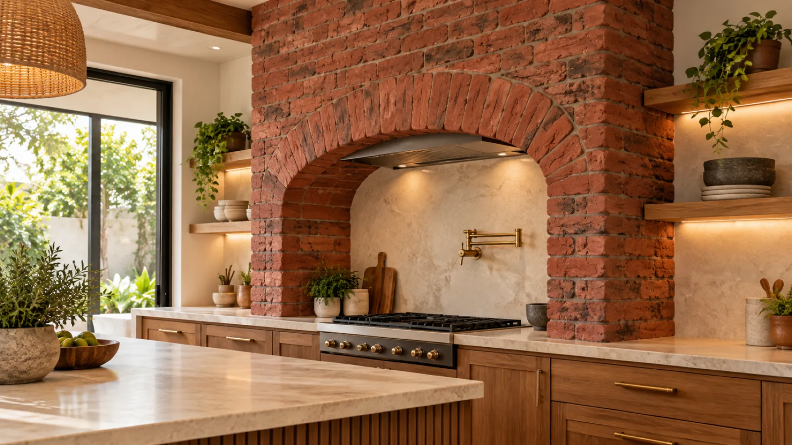 Wall cladding living room