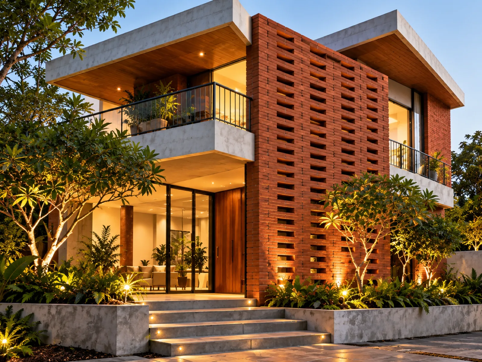 Wall cladding living room