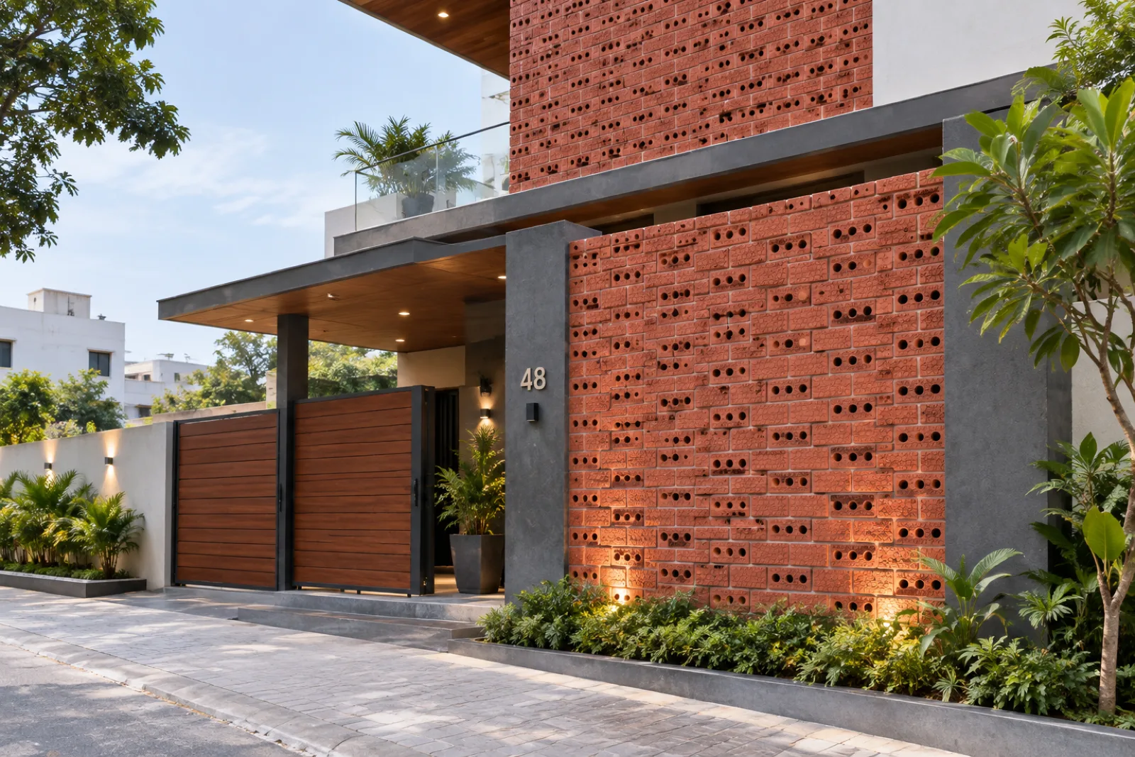 Interior wall cladding