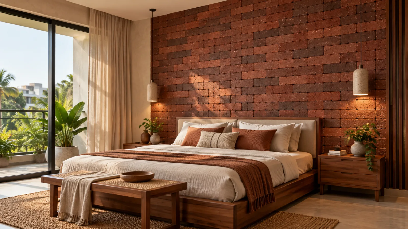 Wall cladding living room