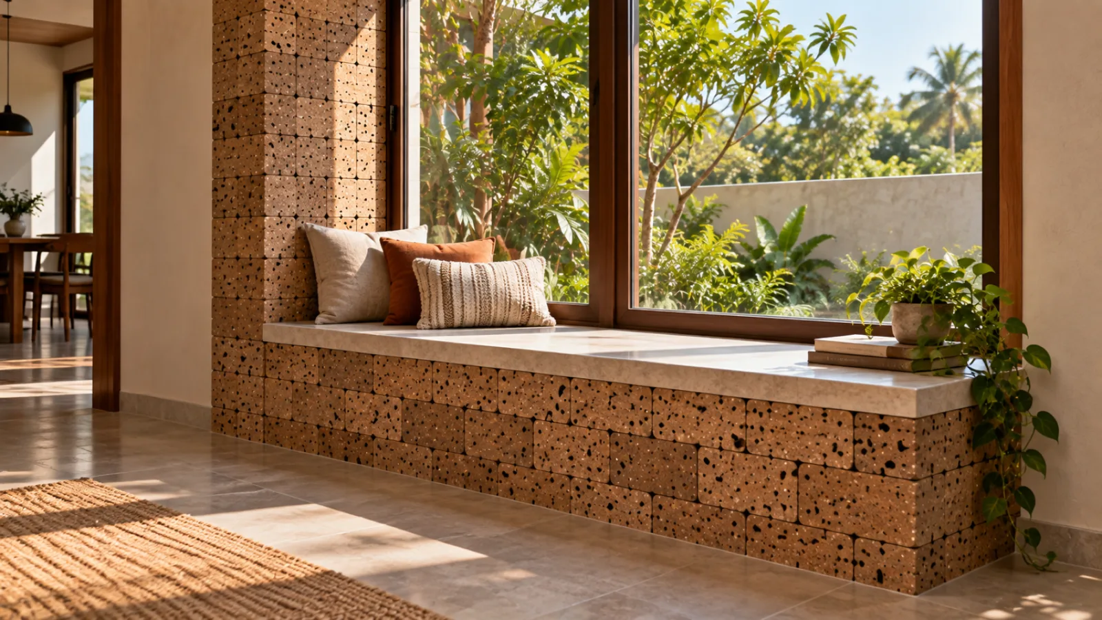 Wood wall cladding