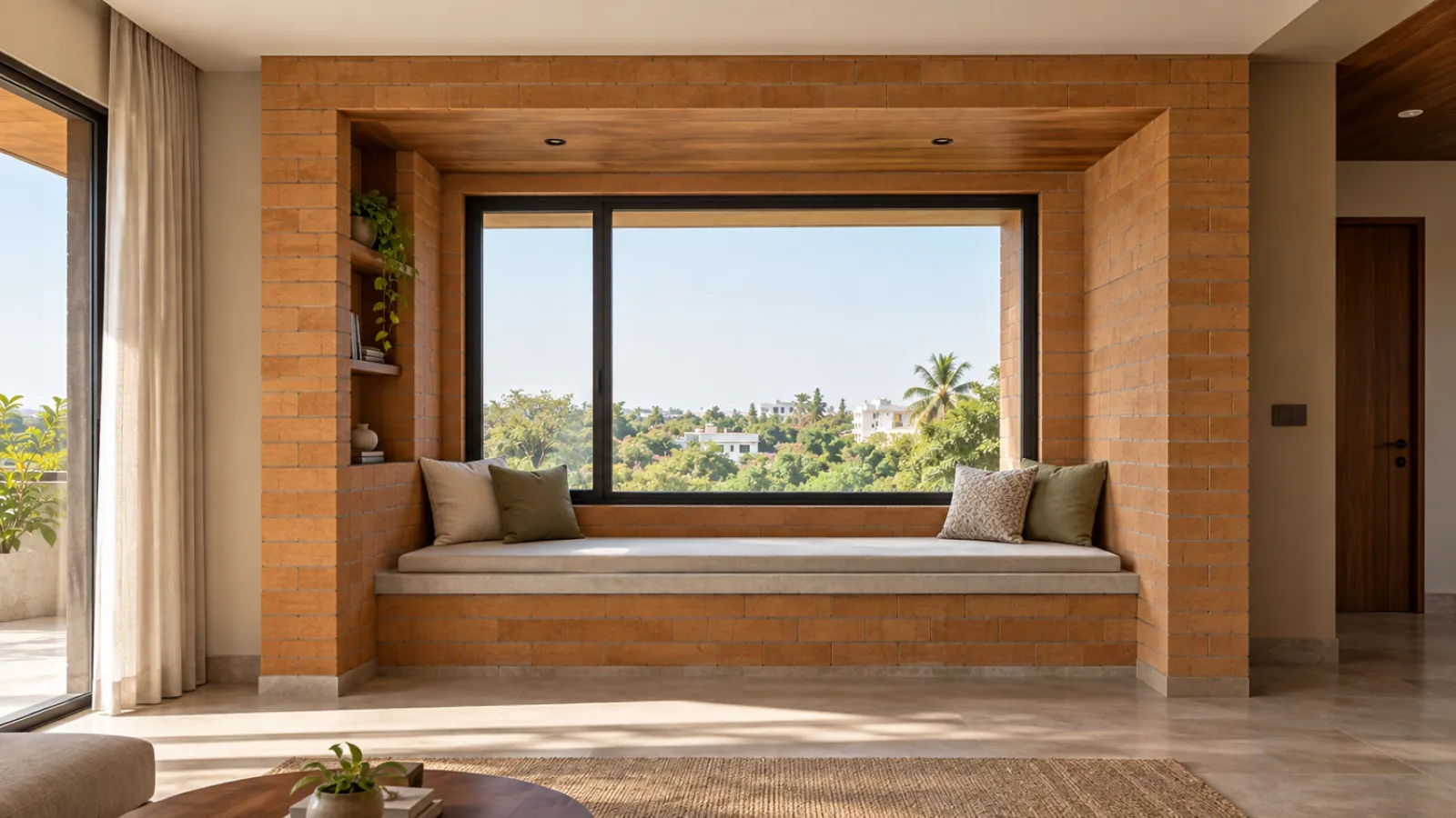 Wood wall cladding