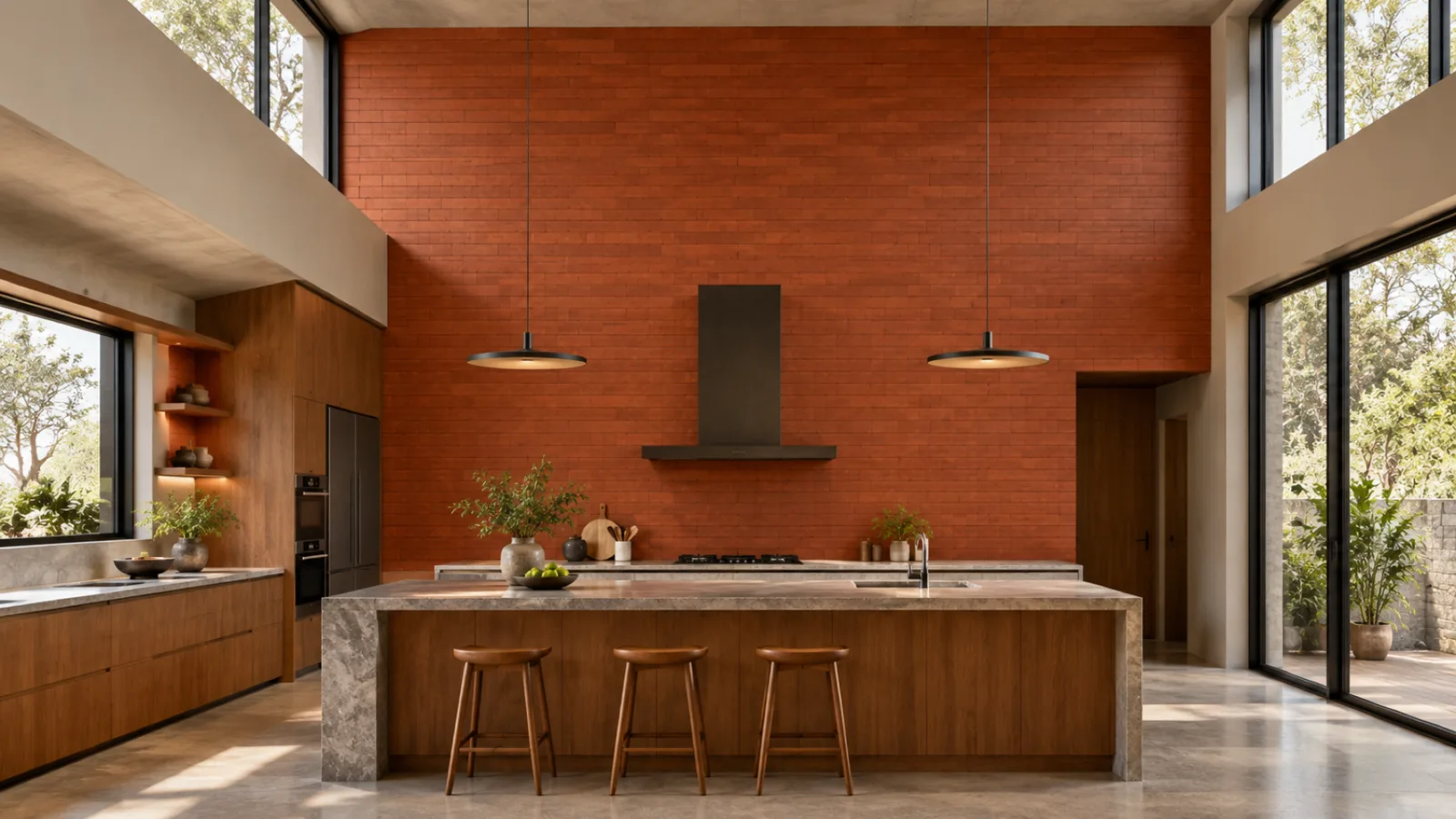 Interior wall cladding