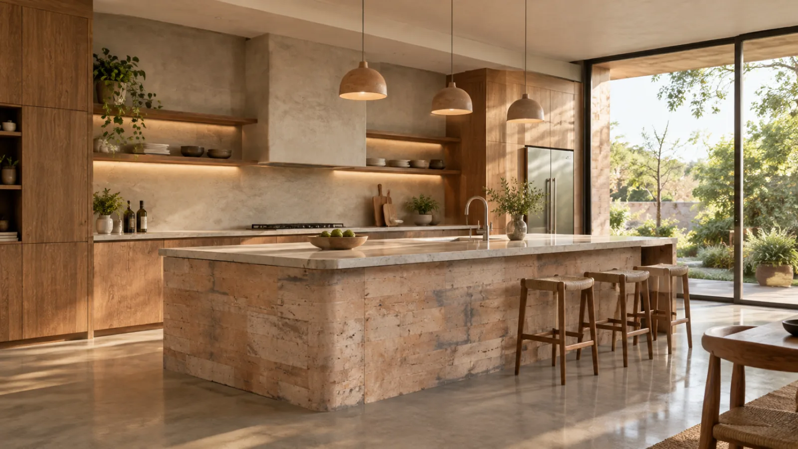 Interior wall cladding