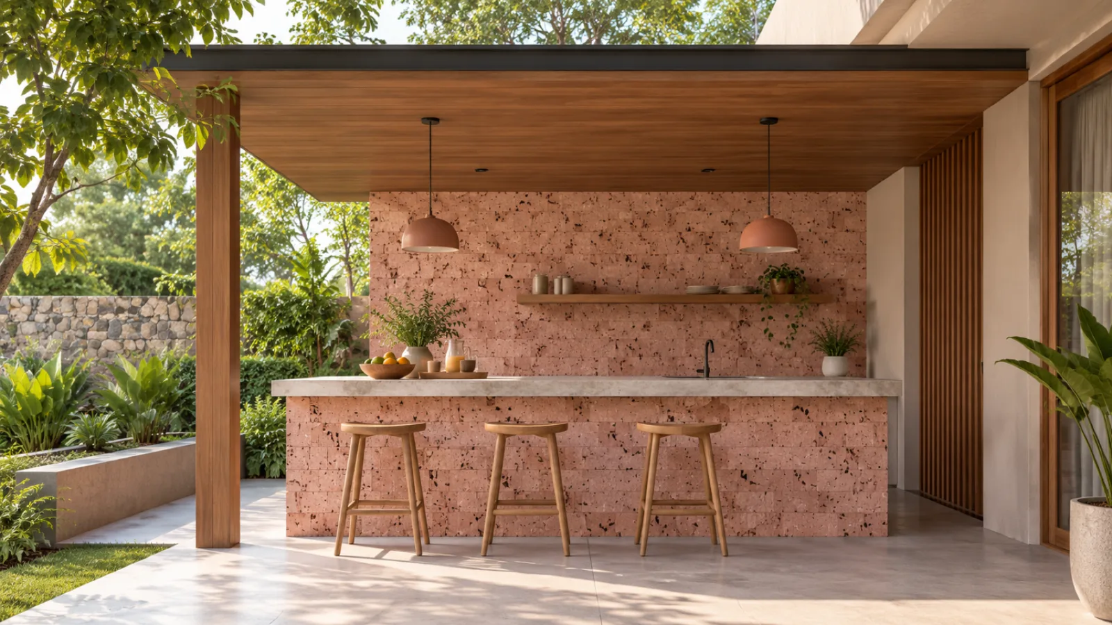 Interior wall cladding