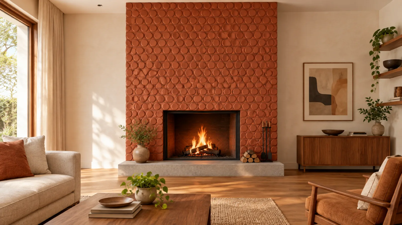 Interior wall cladding