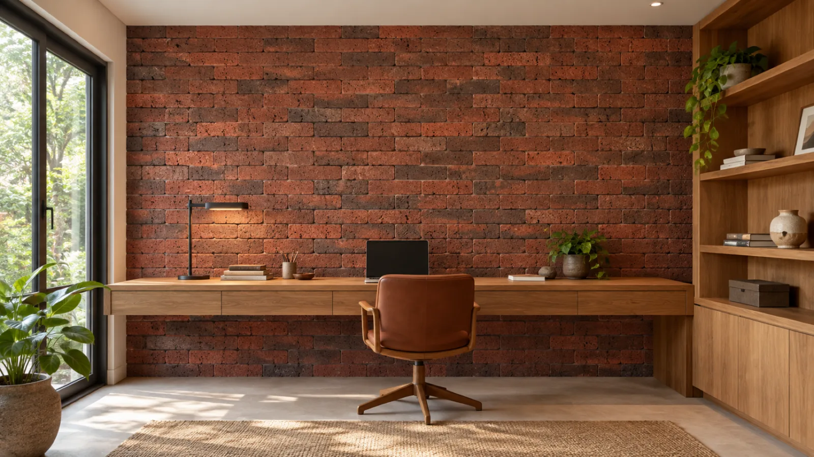Wall cladding living room