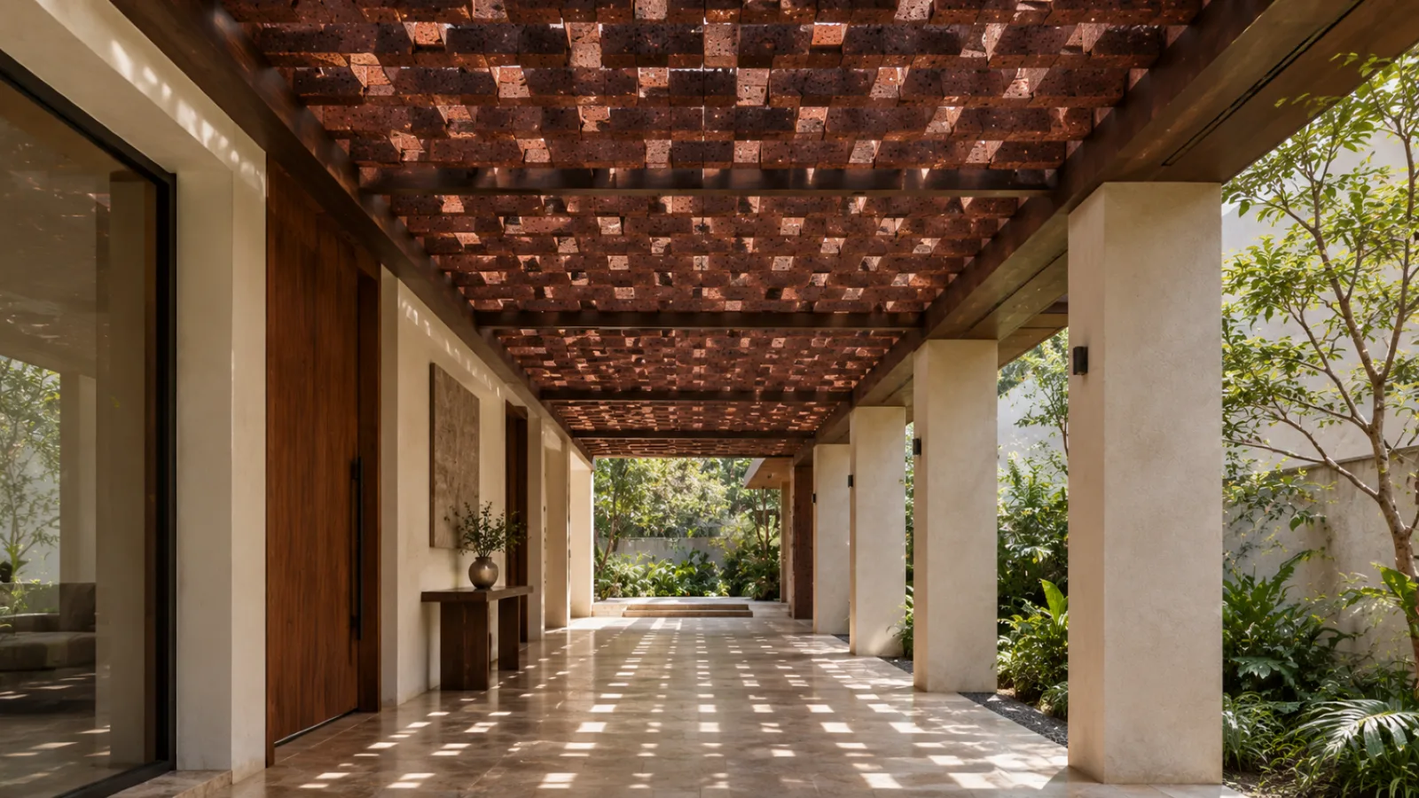 Interior wall cladding