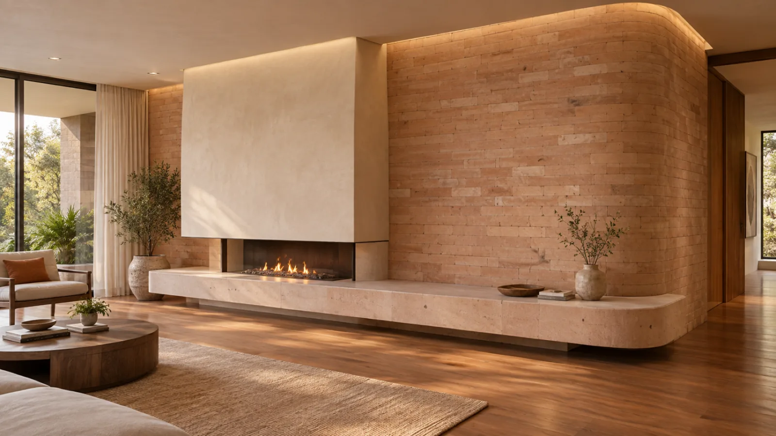 Wood wall cladding