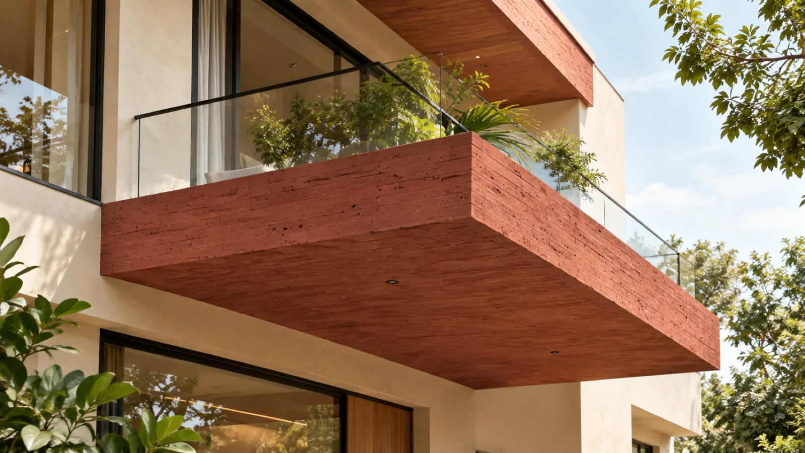 Wall cladding living room