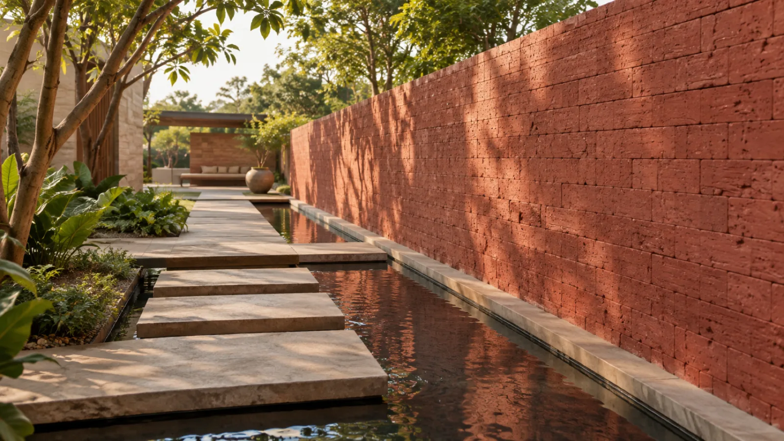 Wood wall cladding