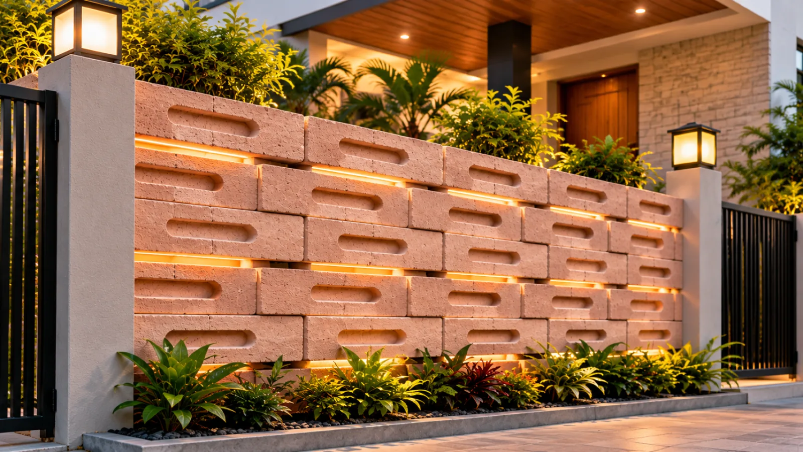 Wall cladding living room