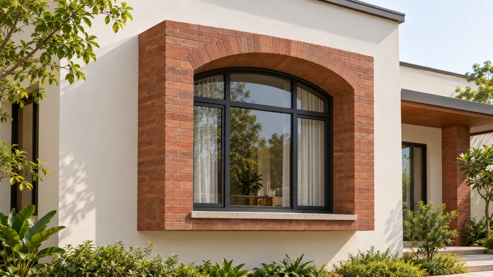 Wood wall cladding