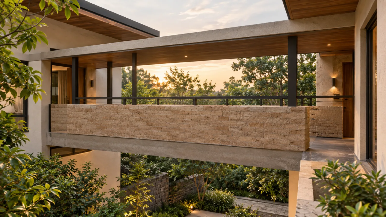 Wood wall cladding