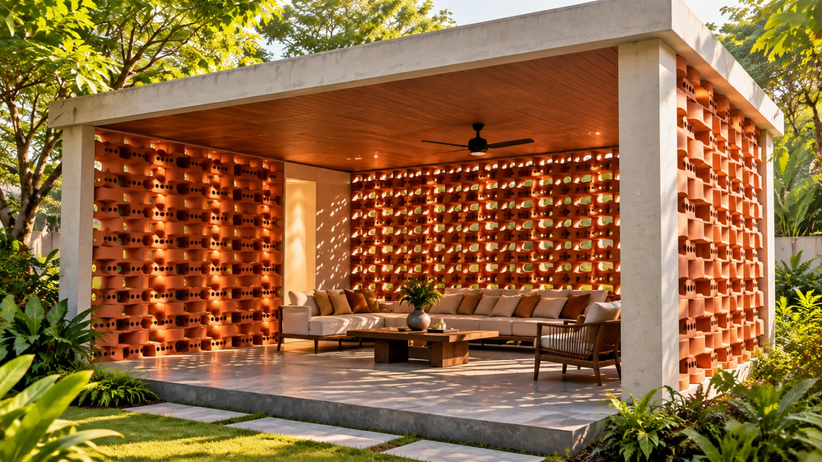 Wood wall cladding