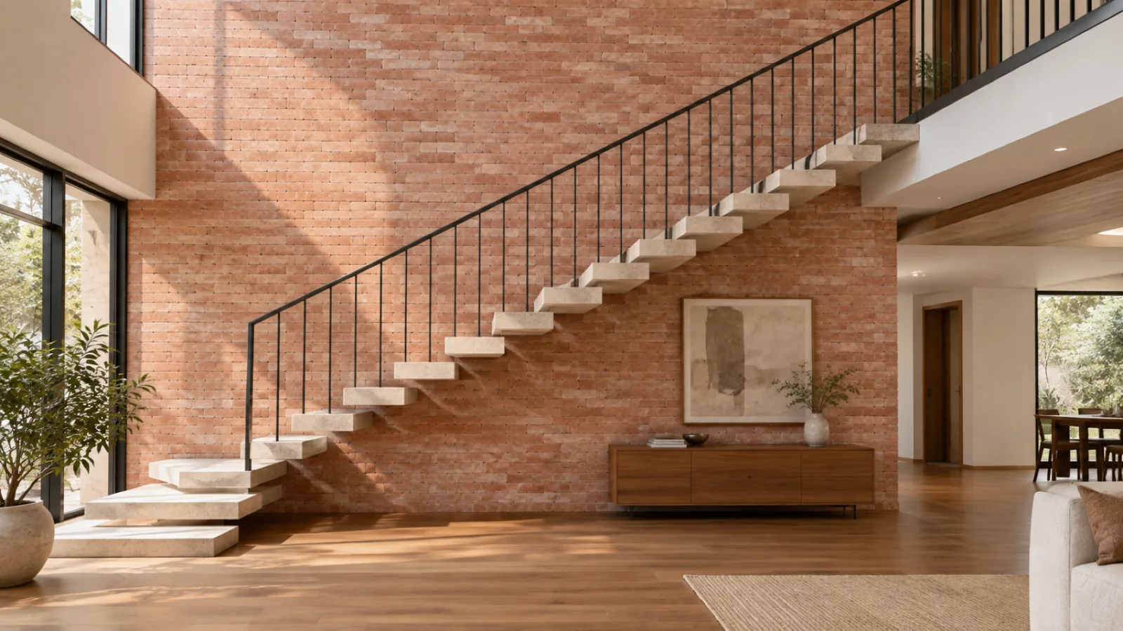 Wood wall cladding