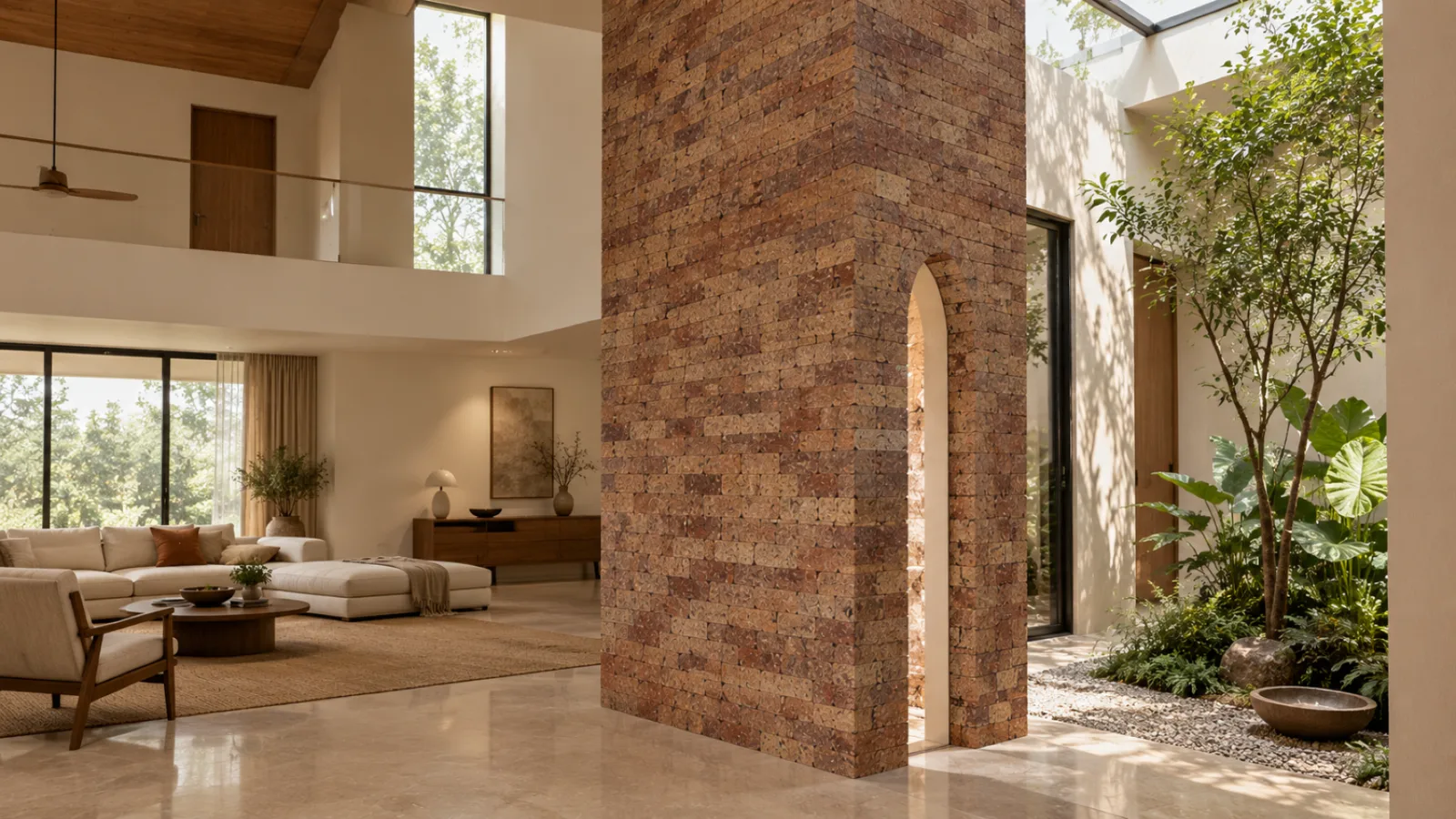 Interior wall cladding