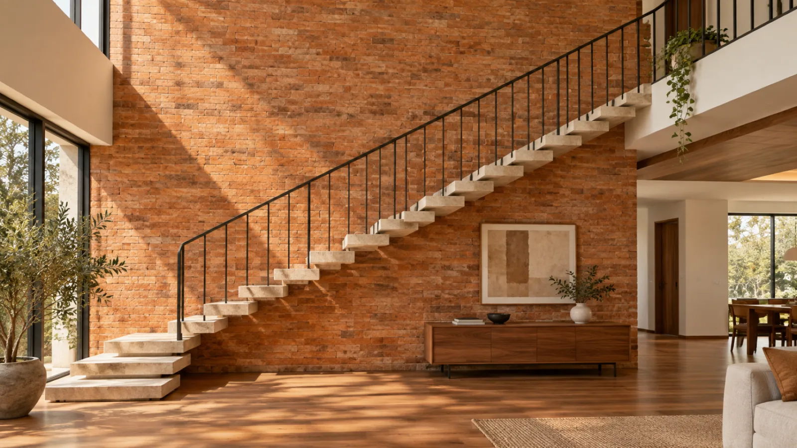 Interior wall cladding