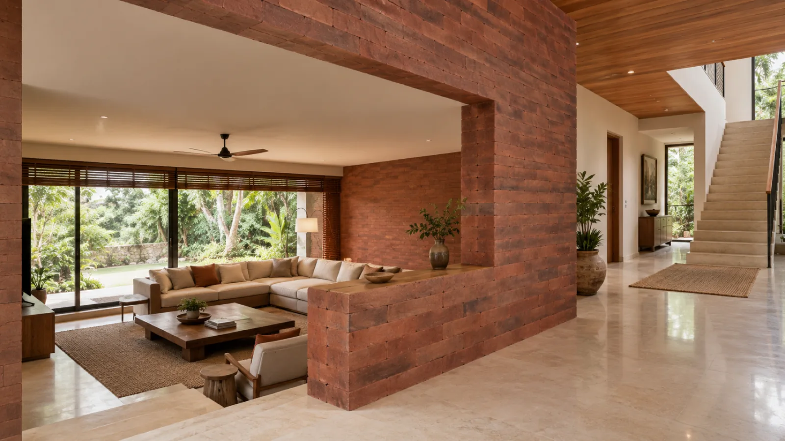 Interior wall cladding