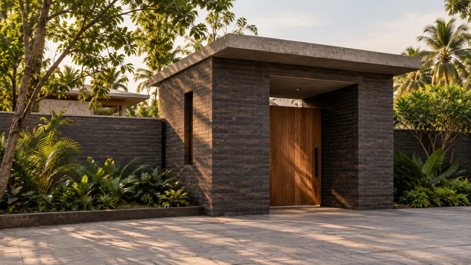 Wood wall cladding