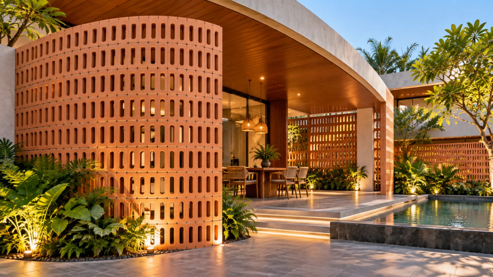 Wood wall cladding