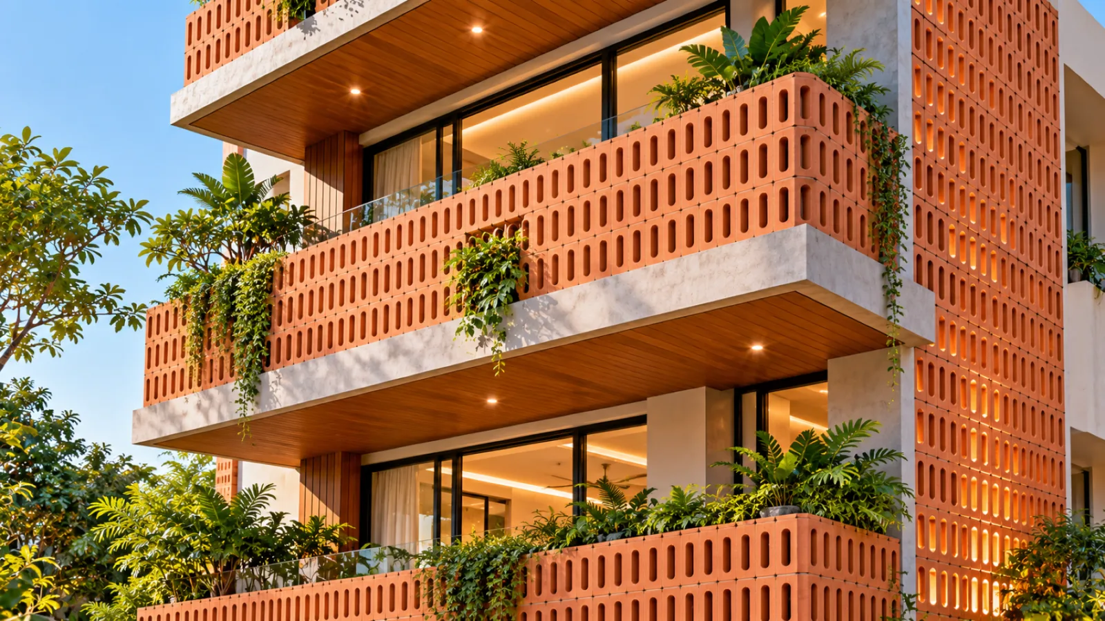 Interior wall cladding