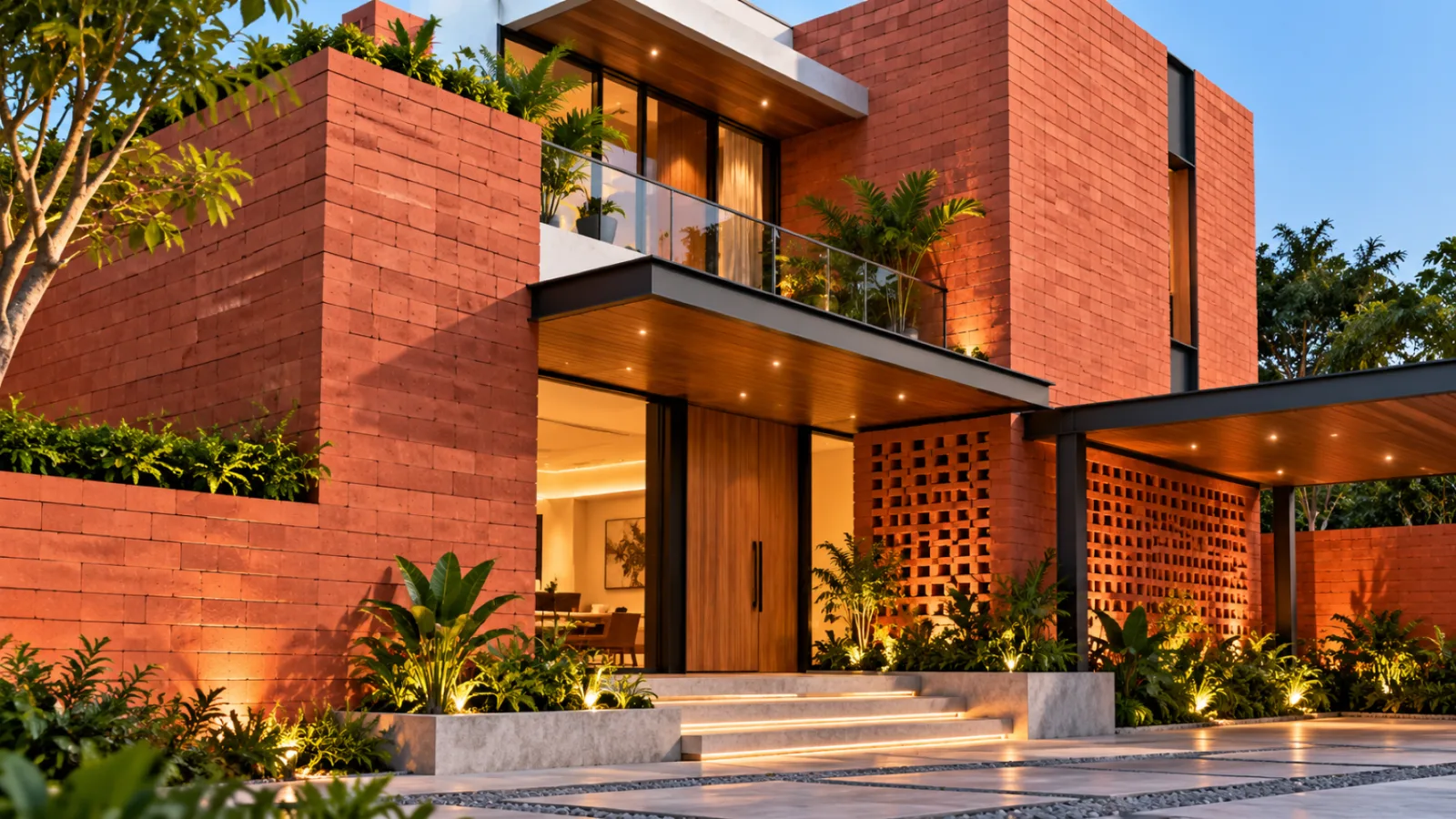 Wall cladding living room