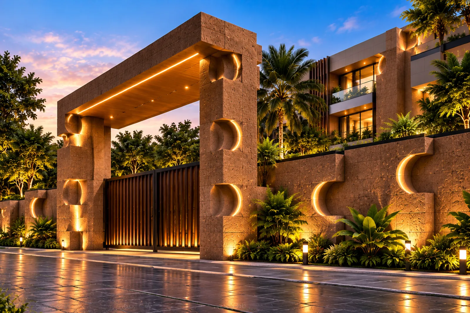Interior wall cladding