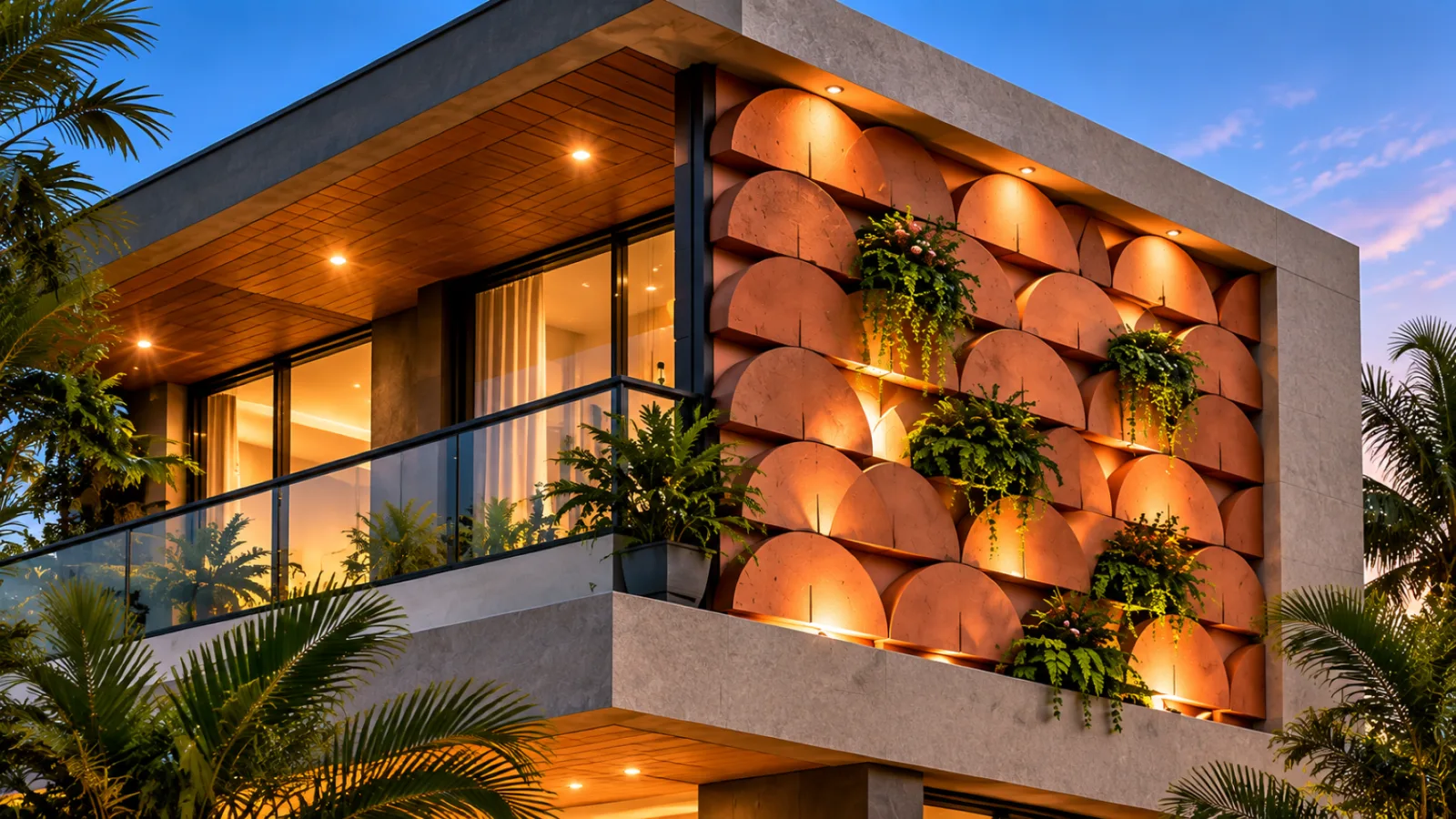 Interior wall cladding