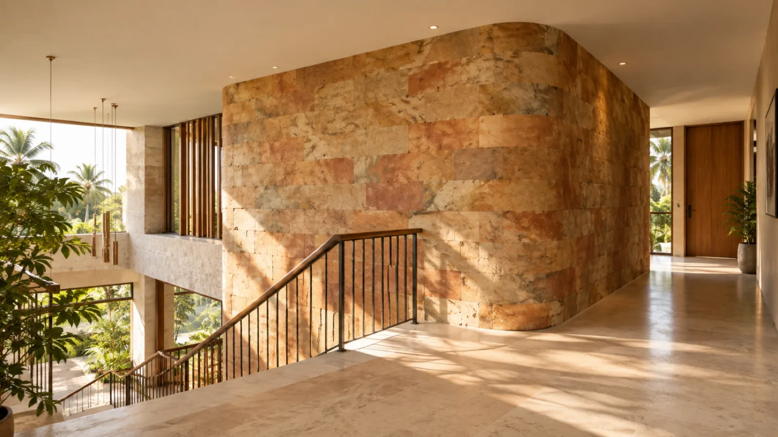 Interior wall cladding