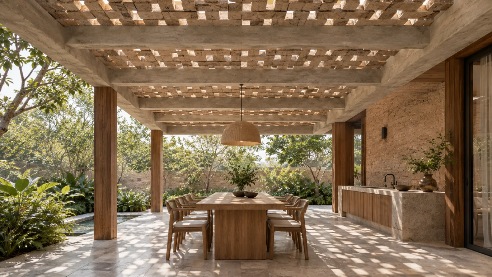 Wood wall cladding