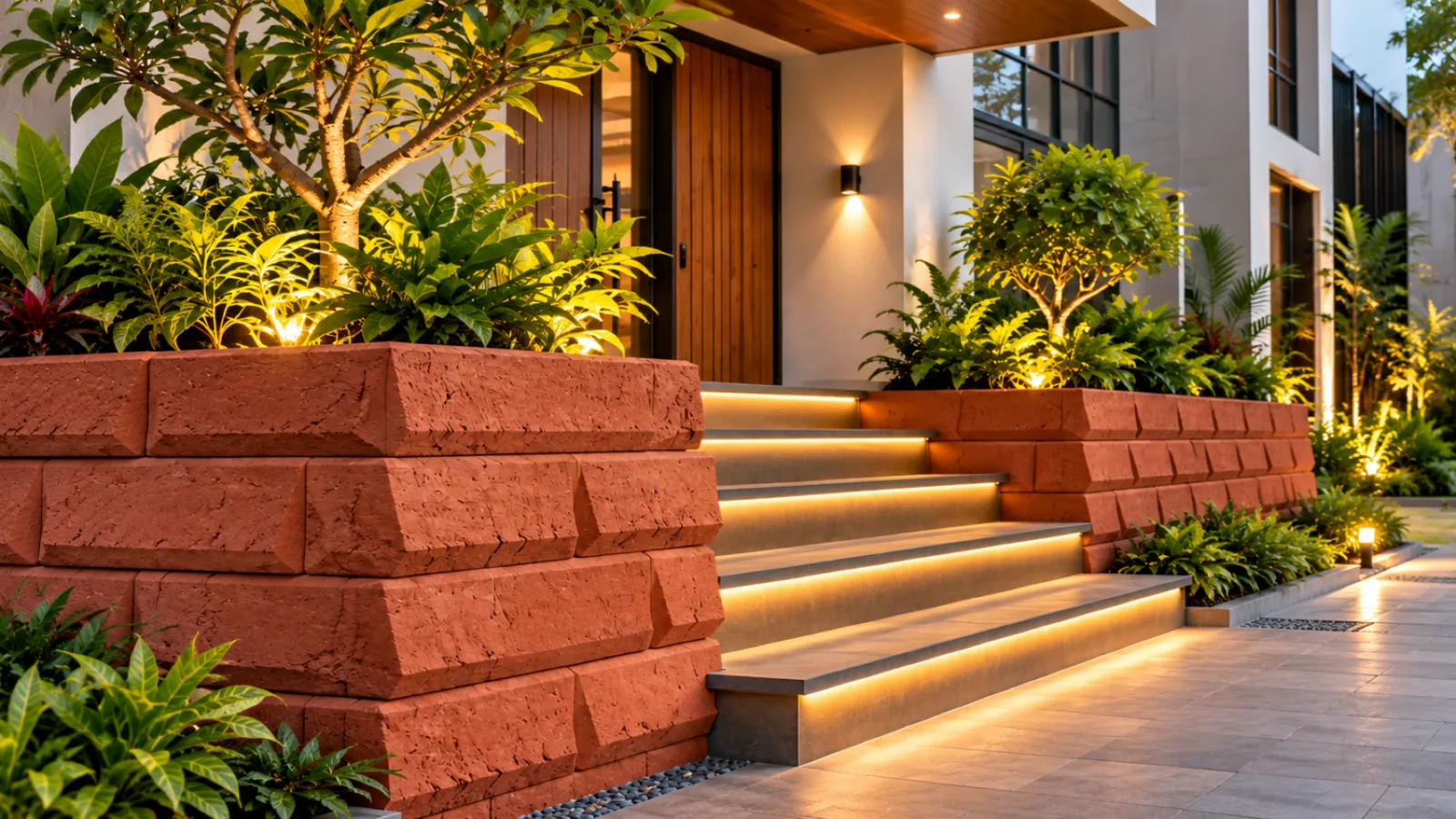 Wall cladding living room