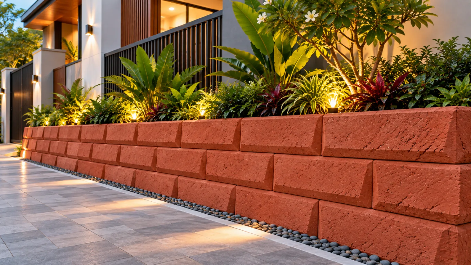 Wood wall cladding