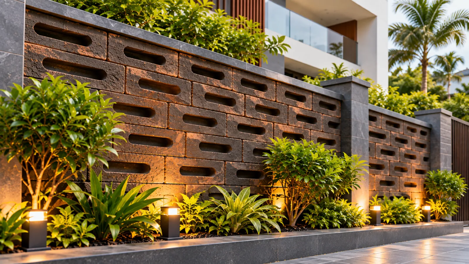 Wall cladding living room