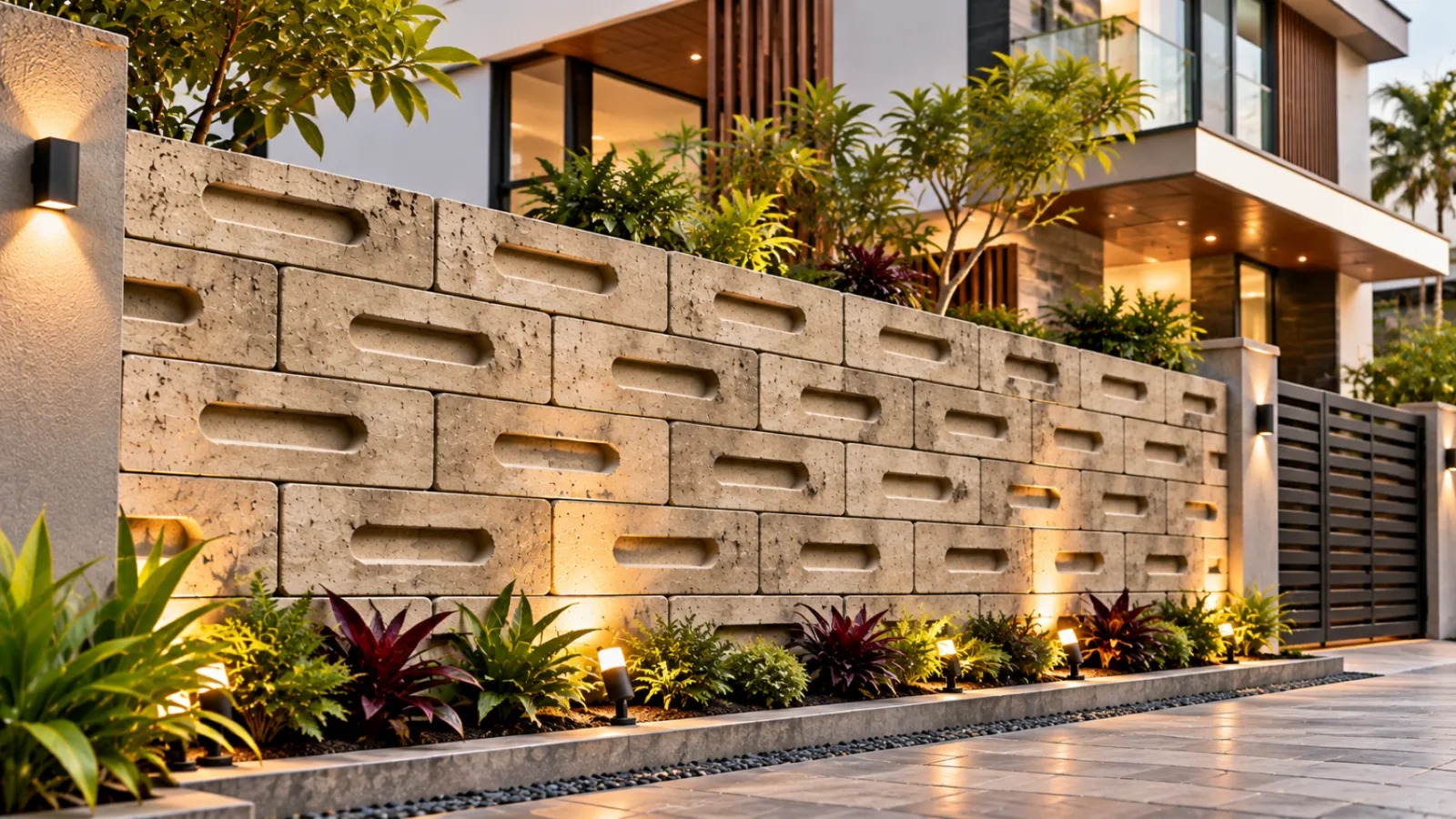 Wood wall cladding