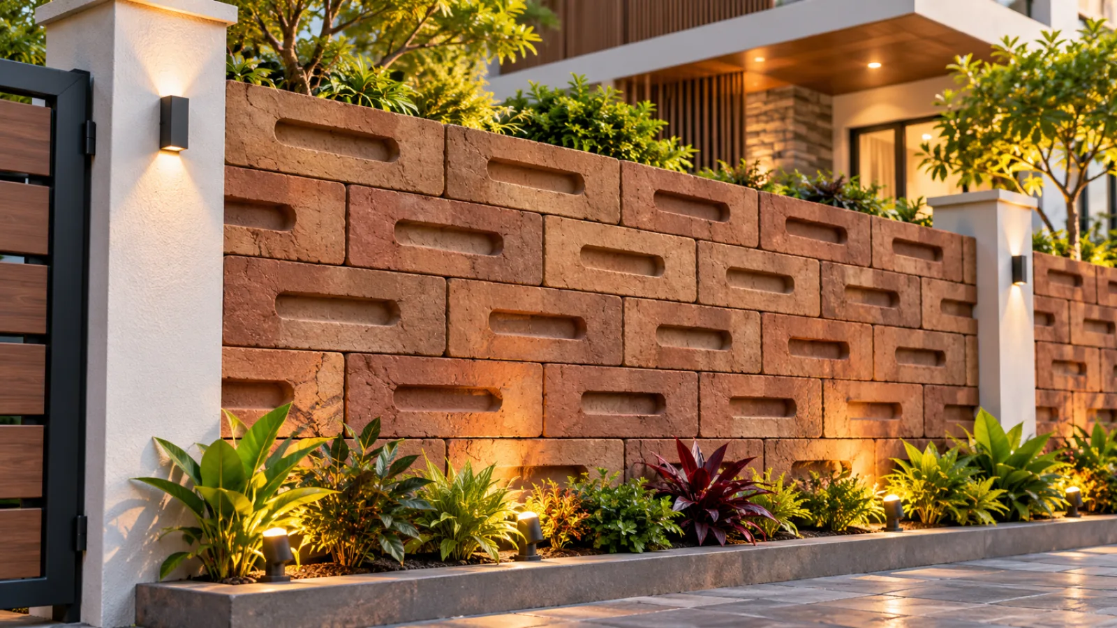 Wall cladding living room